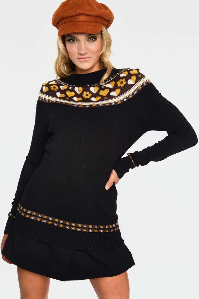 Farrow Heart And Flower Graphic Sweater