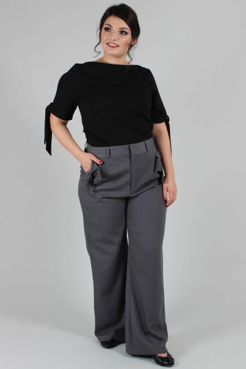 Curve Gail Straight-leg Wide Trousers