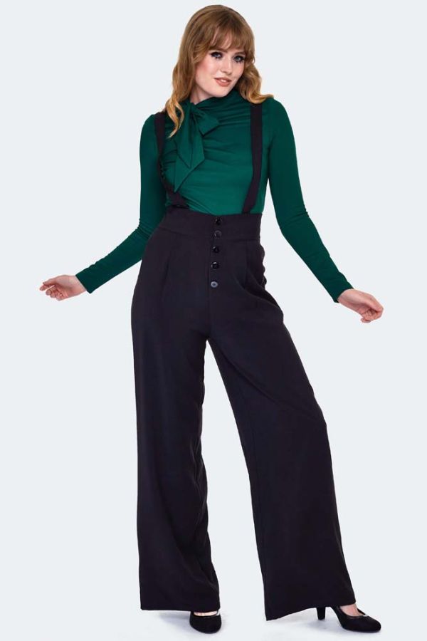 Buy online Tie Front Suspender Trouser from bottom wear for Women by  Kassually for ₹869 at 50% off | 2024 Limeroad.com