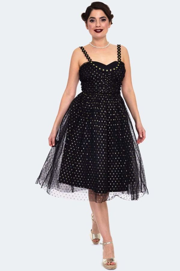 Emily 50s Inspired Prom Style Flare Dress