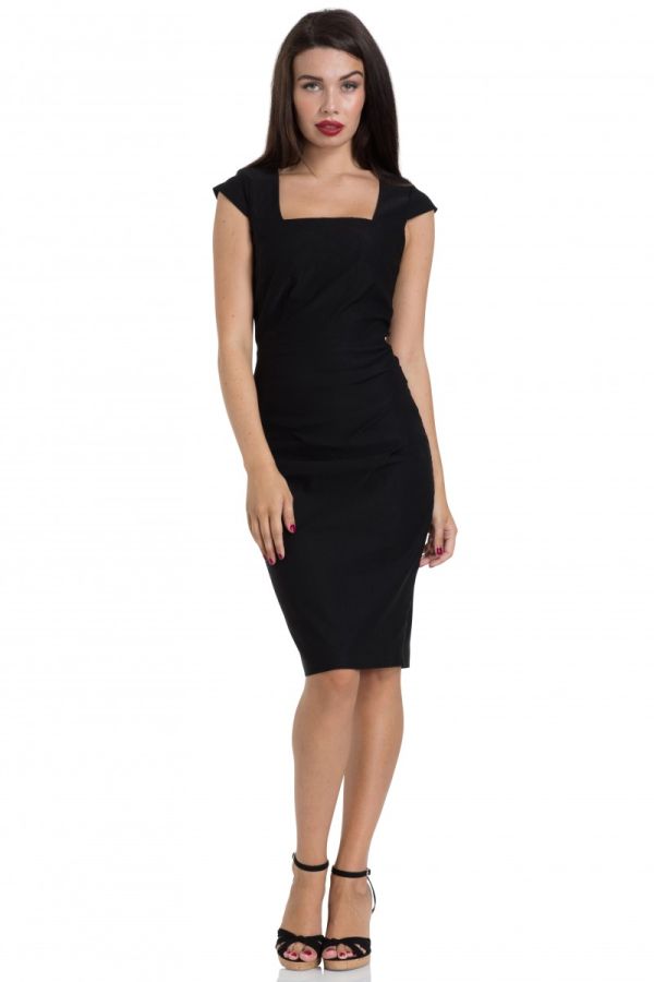 Ruched Pencil Dress