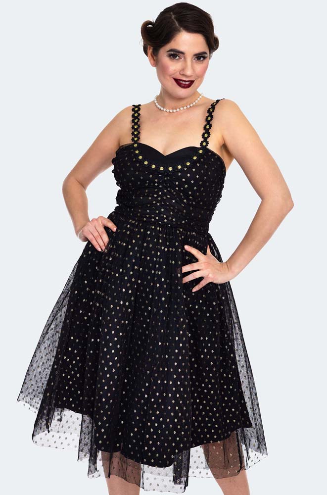 Emily 50s Inspired Prom Style Flare Dress