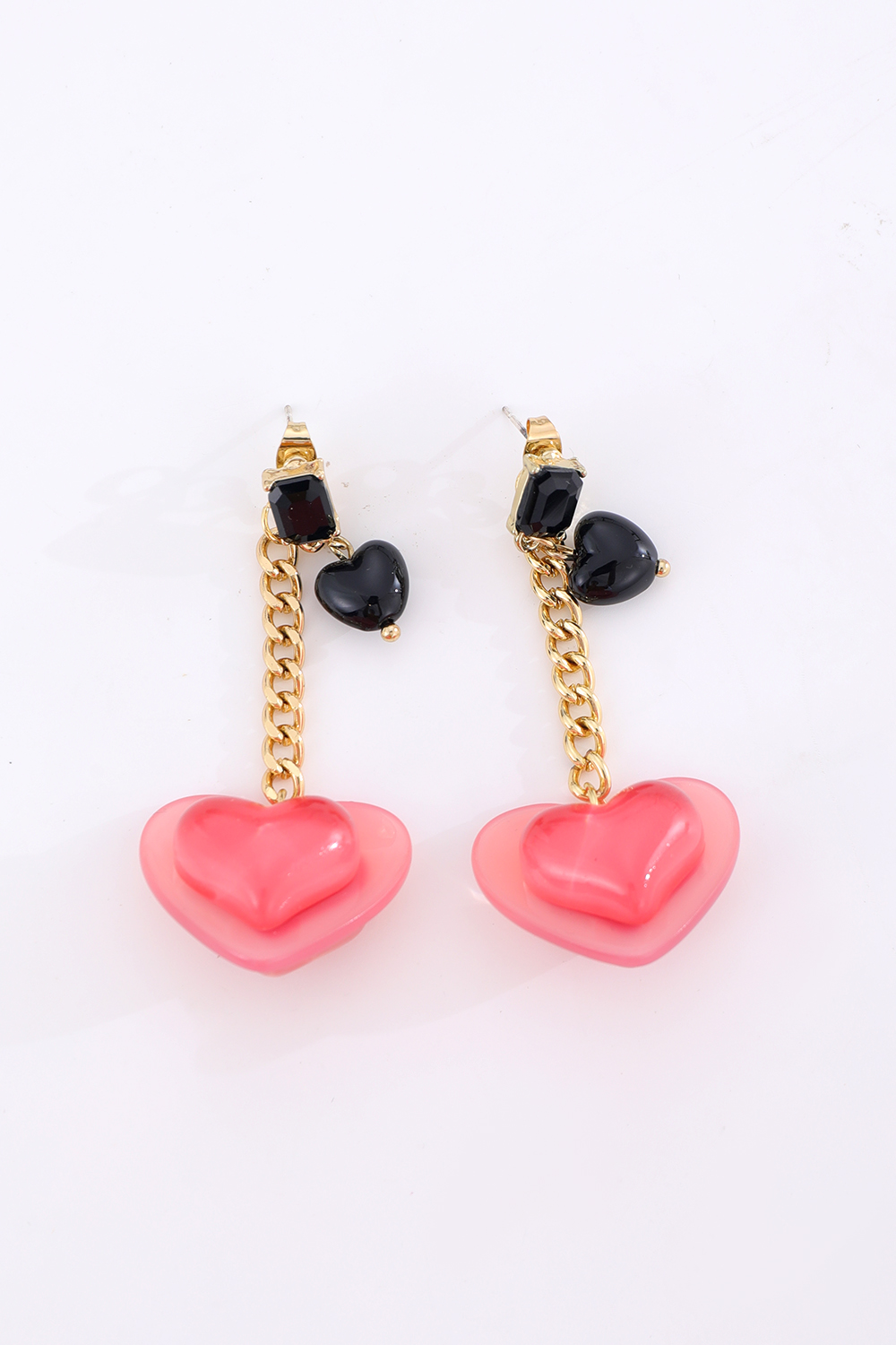 Heart Drop Earrings