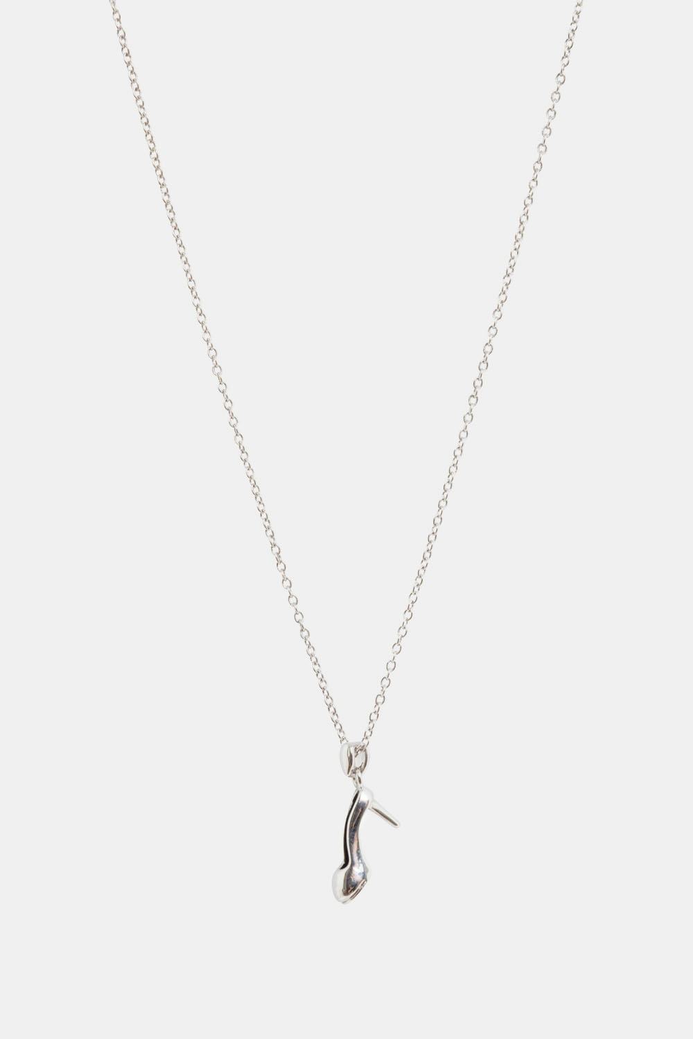 If The Shoe Fits Necklace Silver