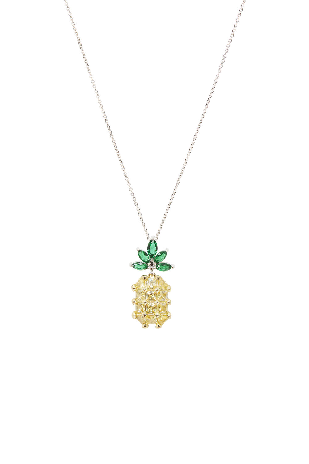 Jewelled Pineapple Necklace